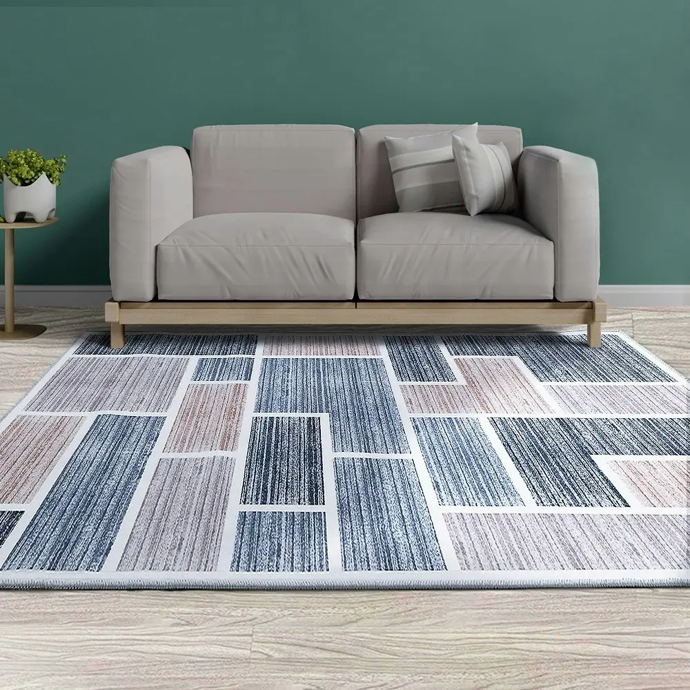 Artiss Floor Rug 200x290 Mat Carpet Short Pile Oblo