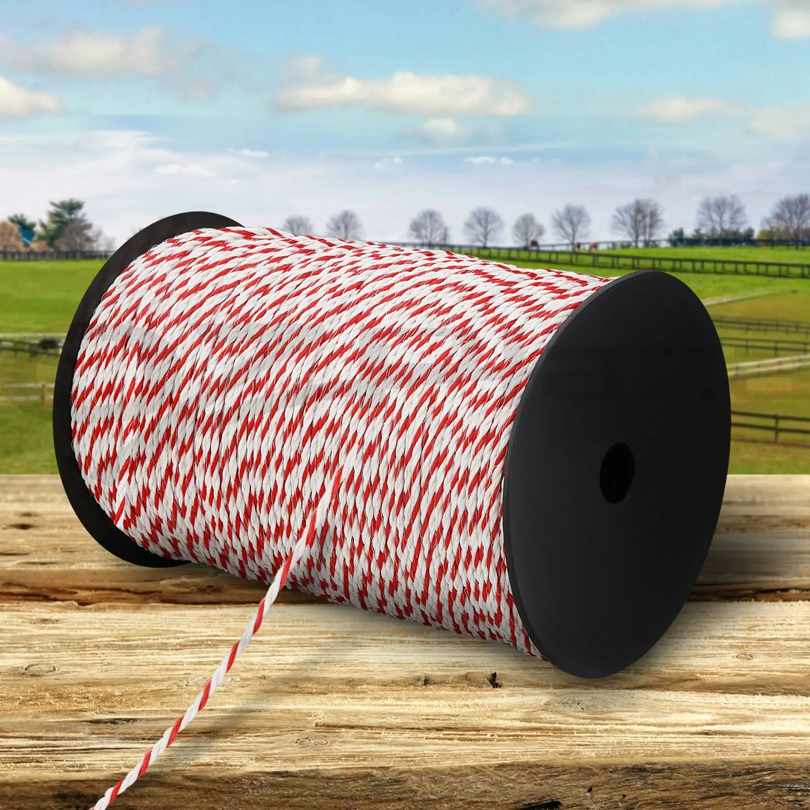 Giantz Electric Fence Poly Rope 500M