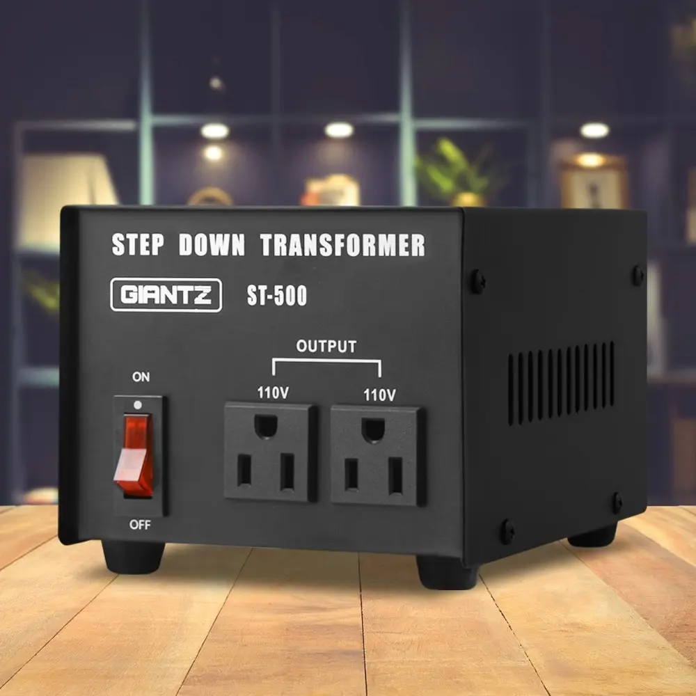 Giantz Step Down Transformer 500W 240V TO 110V Stepdown Voltage Converter AU-US