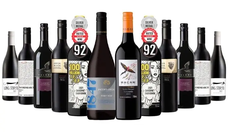 Stellar Premium Red Wines Mixed - 12 Bottles