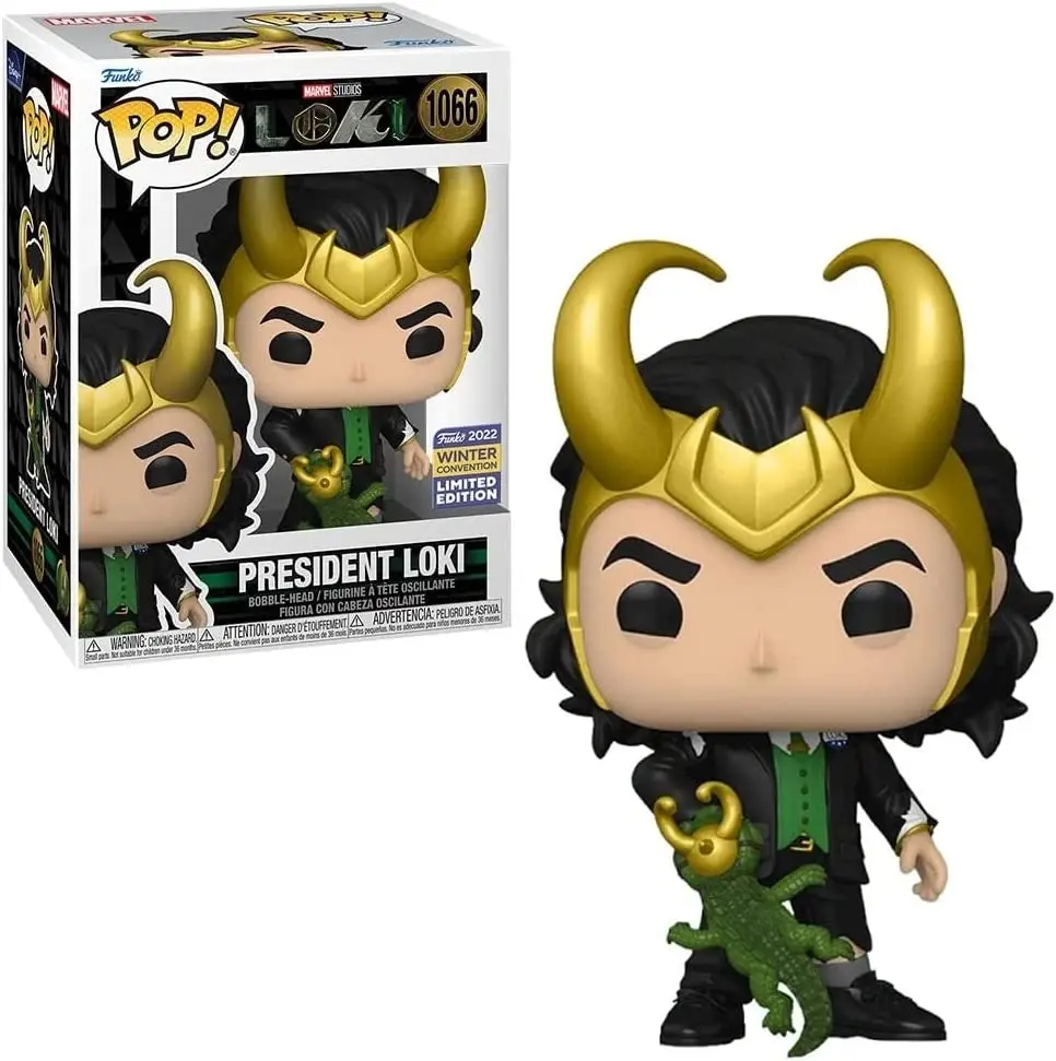 Loki President Loki Winter Con 2022 Exclusive Pop! Vinyl