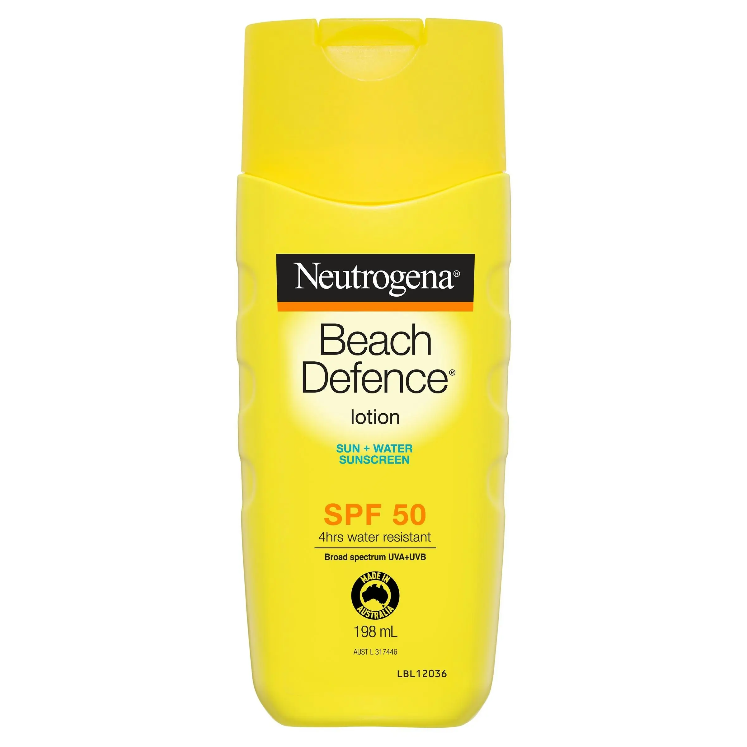 Neutrogena Beach Defence Sunscreen Water Spf 50 198g