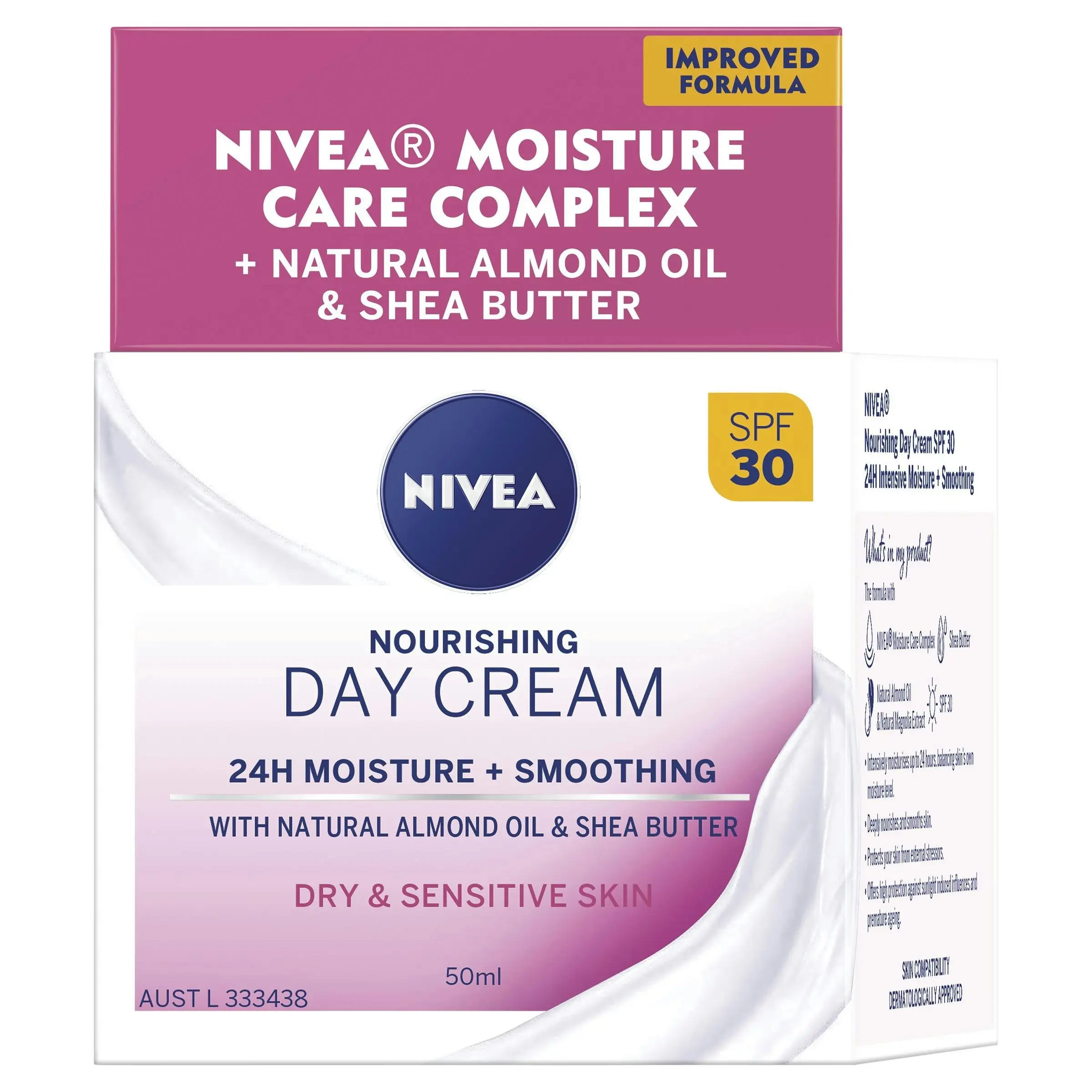 Nivea Daily Essentials Rich Moisturising Day Cream SPF30+ 50mL