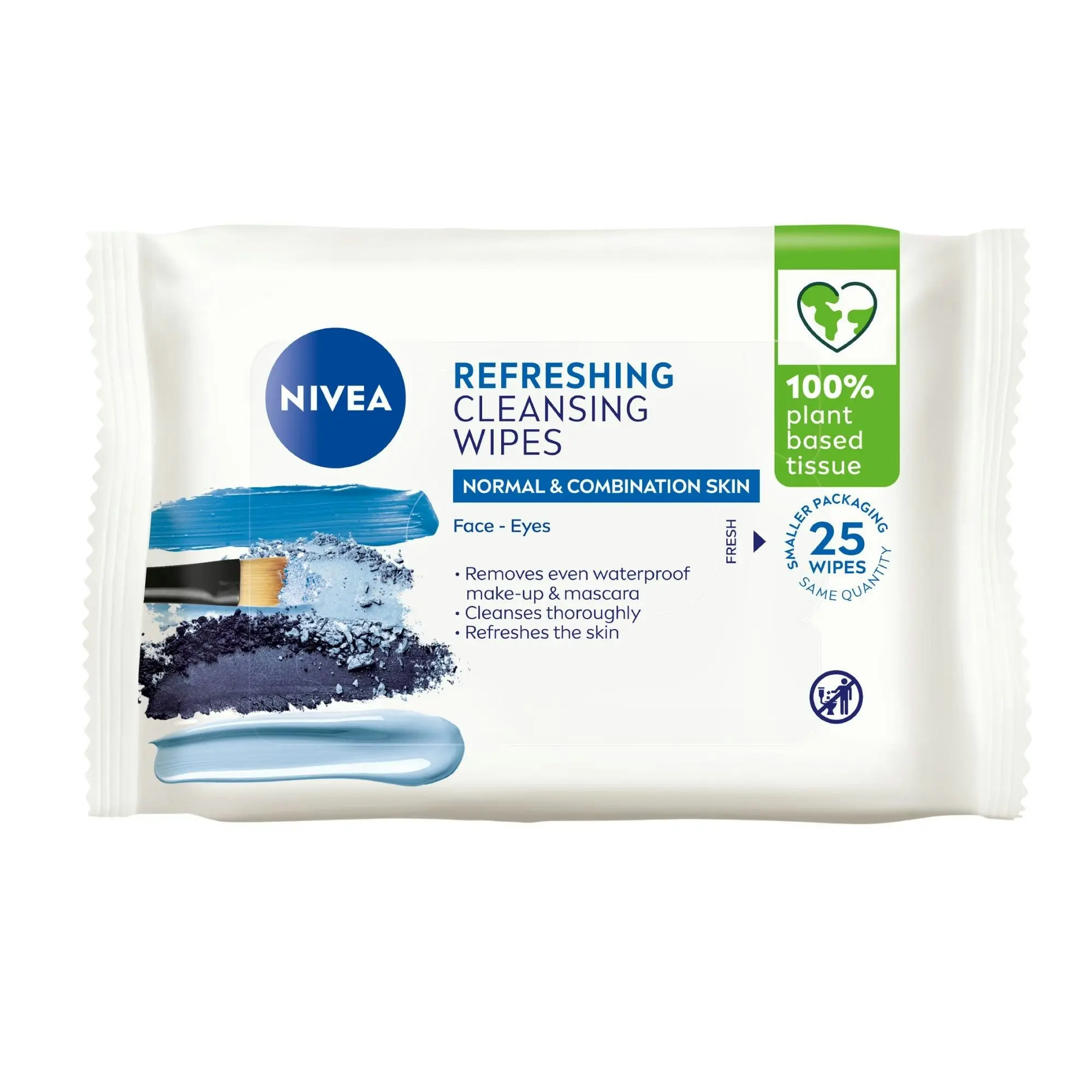 Nivea Soft Refreshing Cleansing Wipes 25 Pack