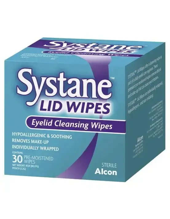 SYSTANE Lid Wipes 30 Pack