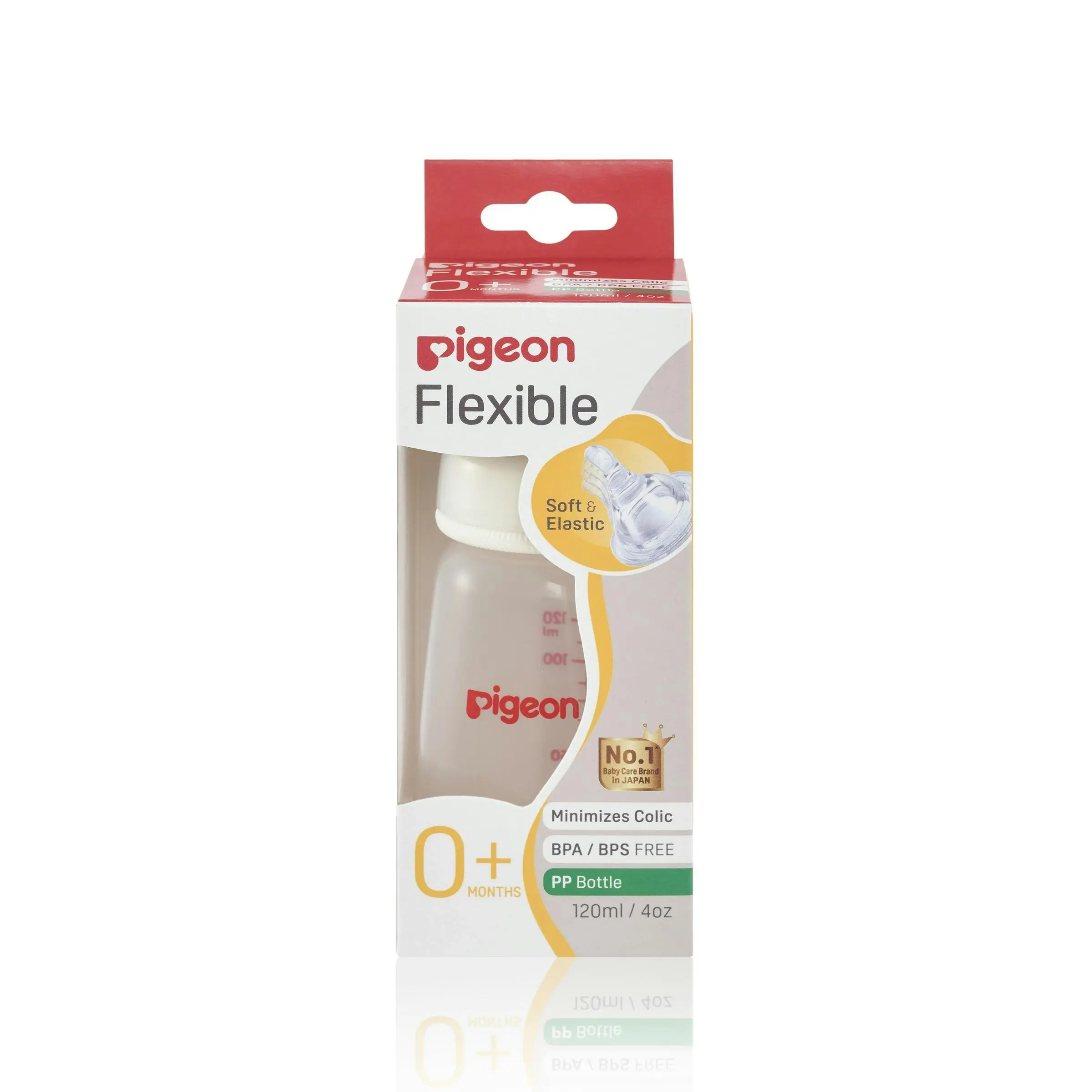 PIGEON Slim Neck Bottle PP 120mL