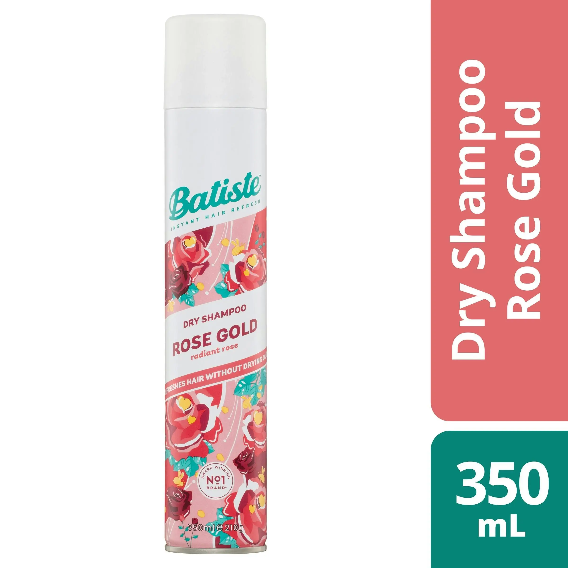 Batiste Dry Shampoo Rose Gold 350ml