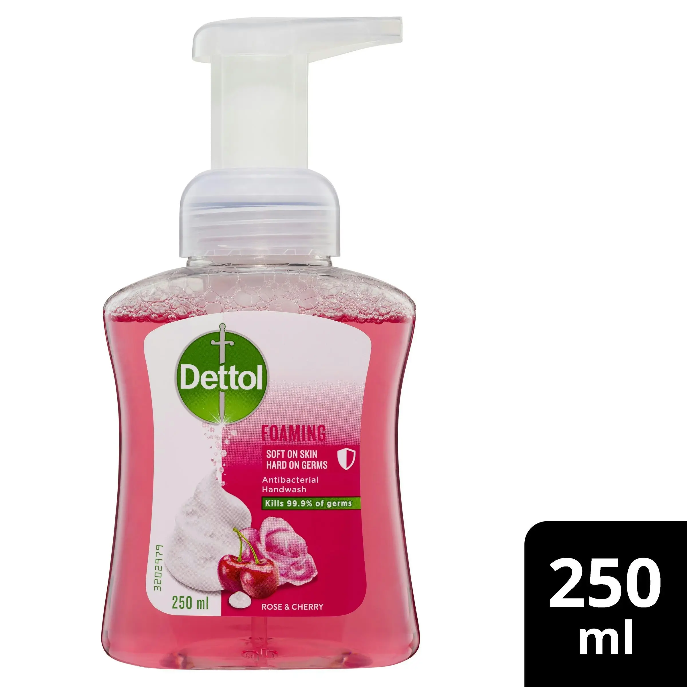 Dettol Foaming Antibacterial Hand Wash Rose and Cherry 250ml