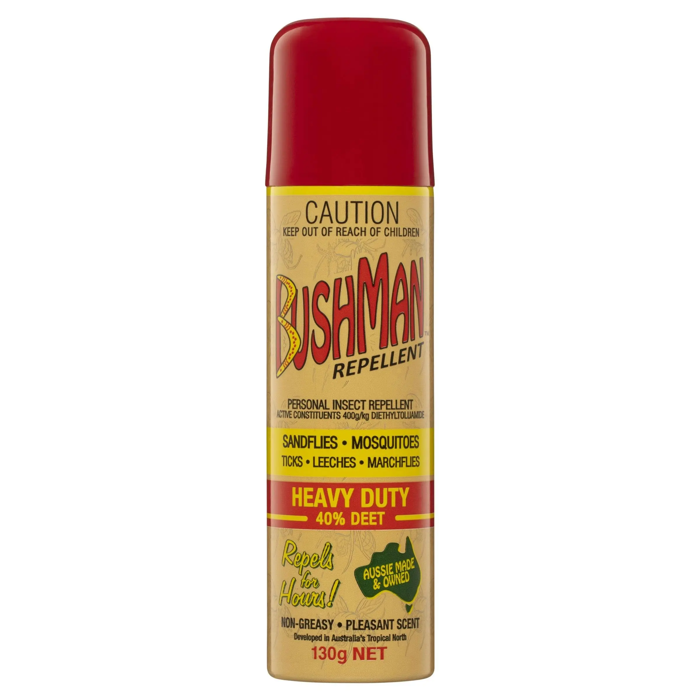 Bushman Ultra Insect Repellant Aerosol 130g