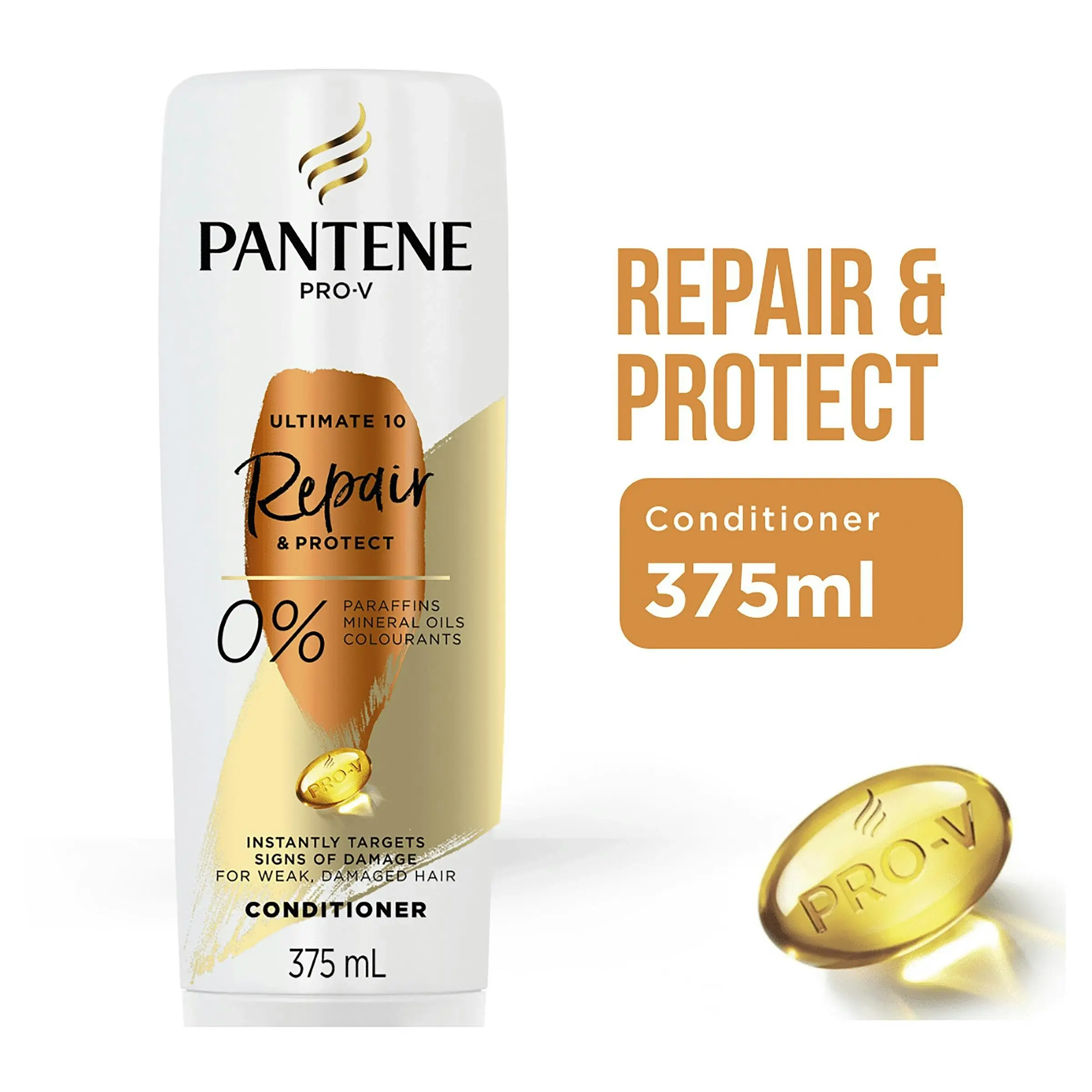 Pantene Ultimate 10 Repair & Protect Conditioner 375ml