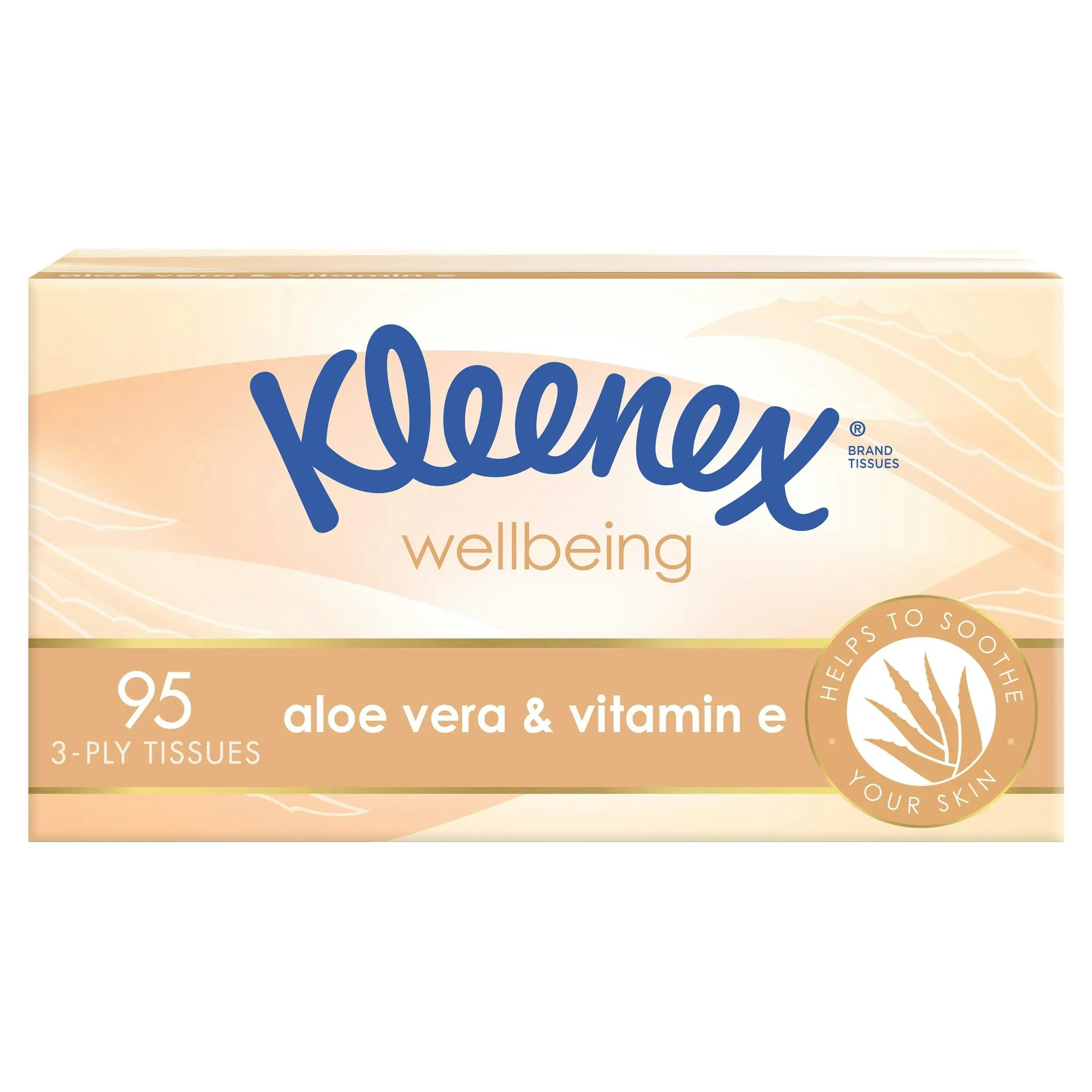 Kleenex Facial Tissue Aloe & Vitamin E 95