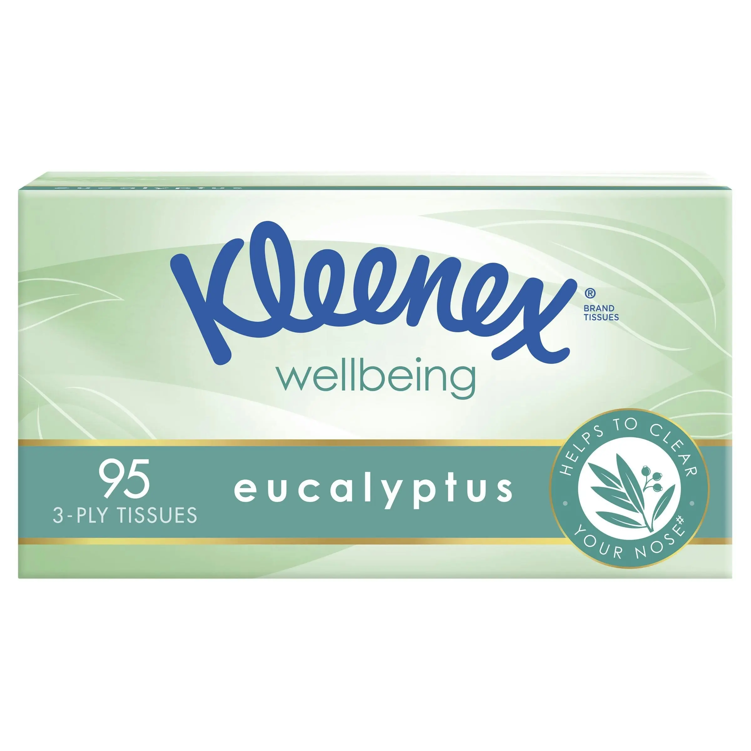 Kleenex Eucalyptus Facial Tissues 95 Pack