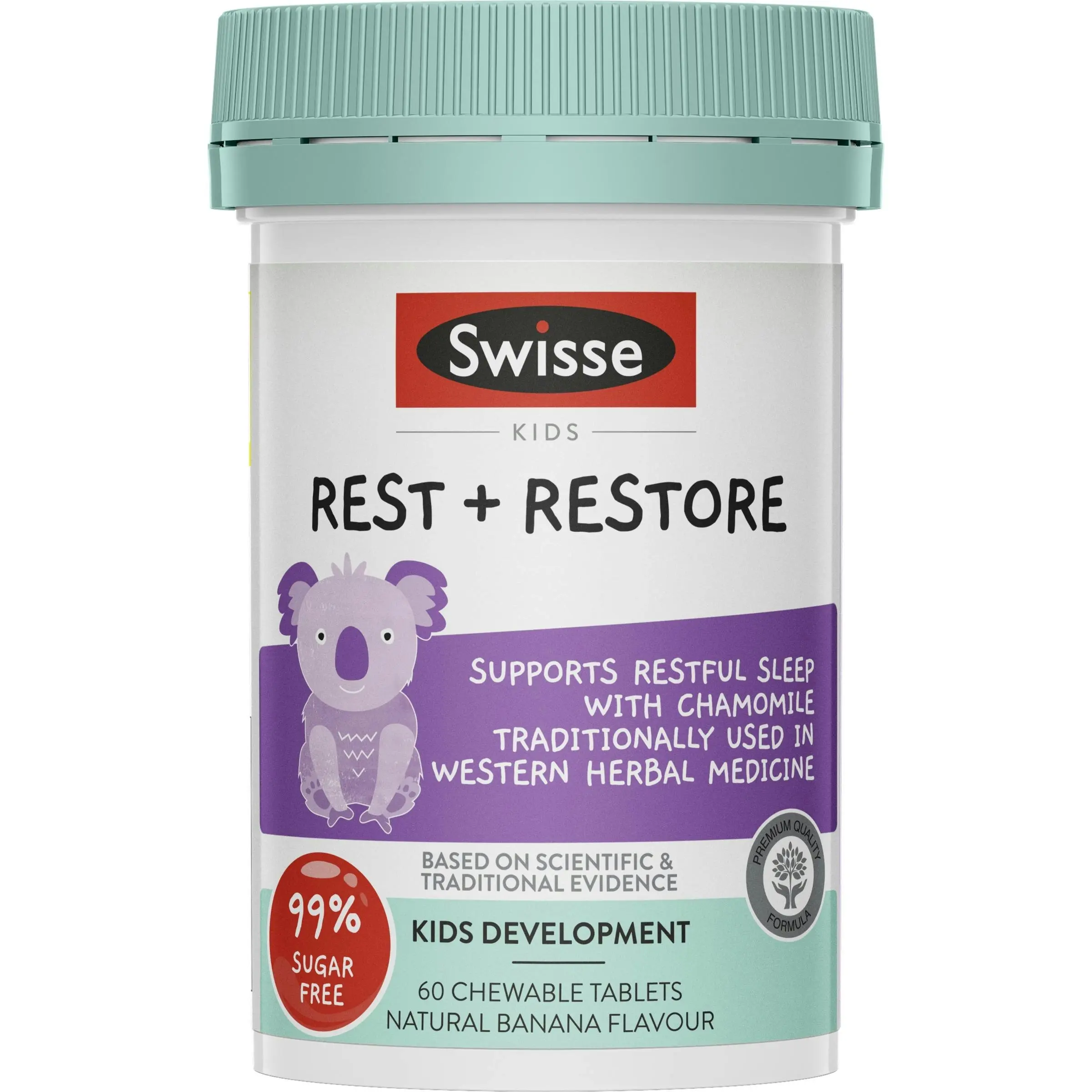 Swisse Kids Rest + Restore 60 Tablets