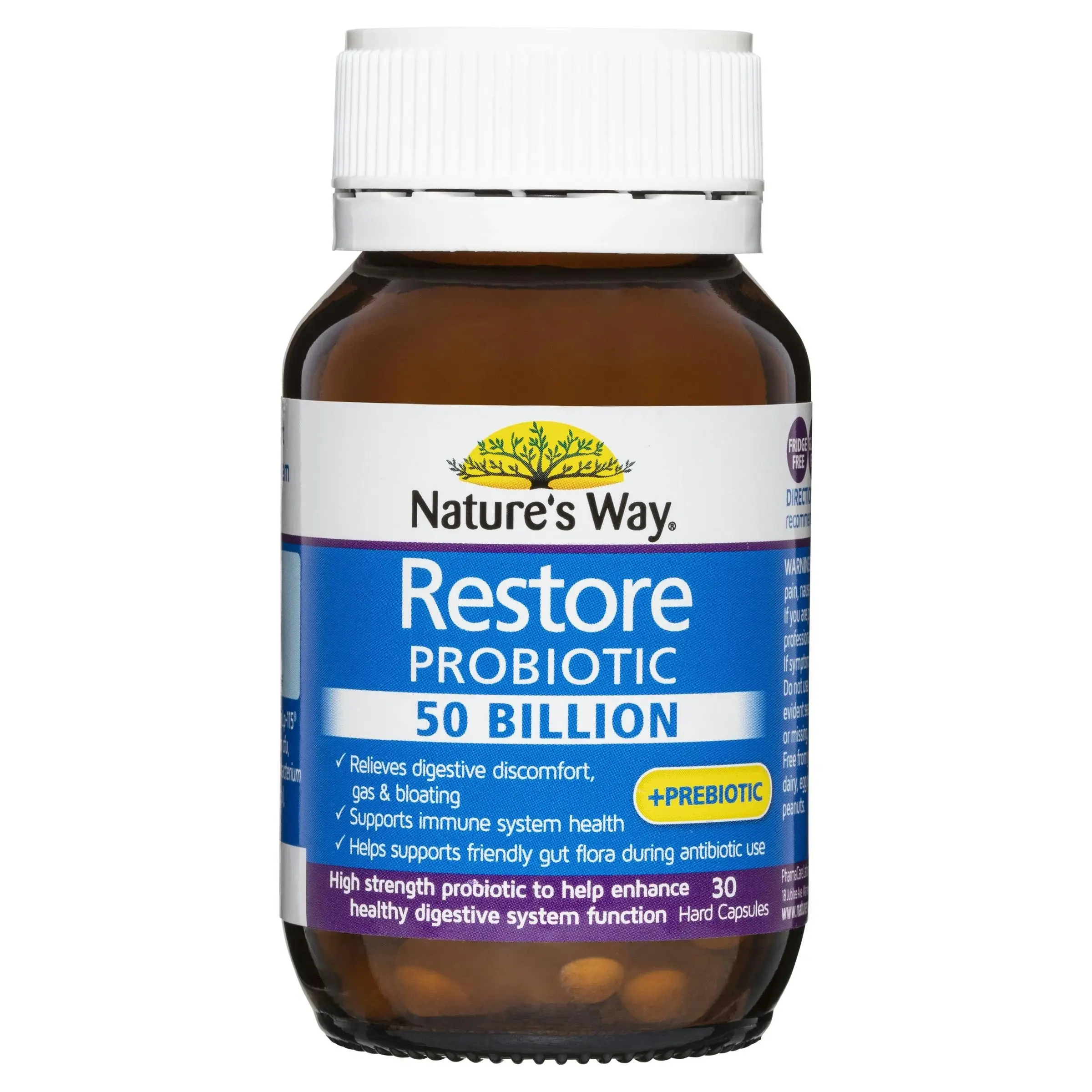 Natures Way Restore Probiotic 50 Billion 30 Capsules