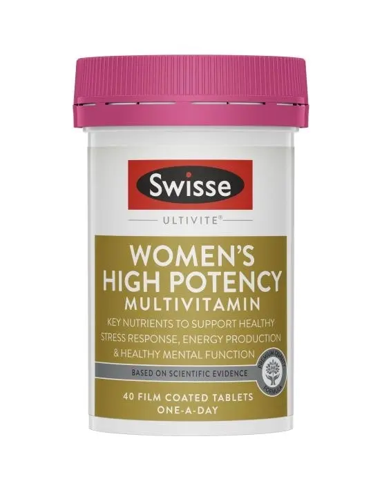 Swisse Ultivite Women's High Potency Multivitamin 40 Tablets