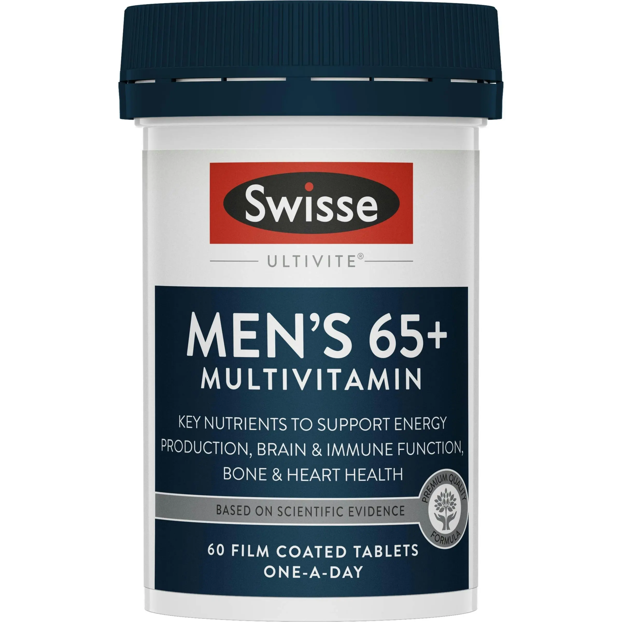 Swisse Ultivite Mens 65+ Multivitamin 60 Tablets