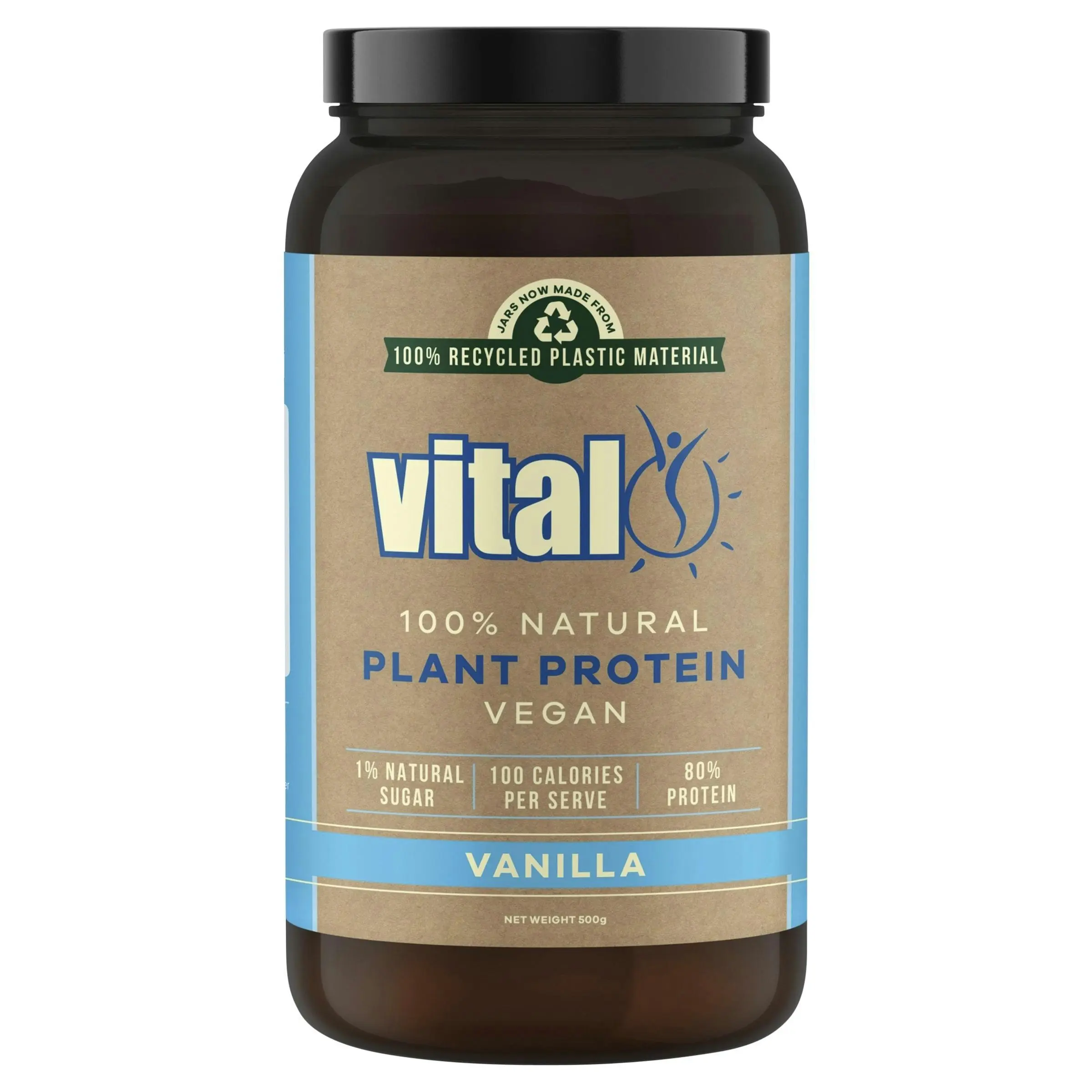 Vital Protein Plant Based Powder Vanilla 500g