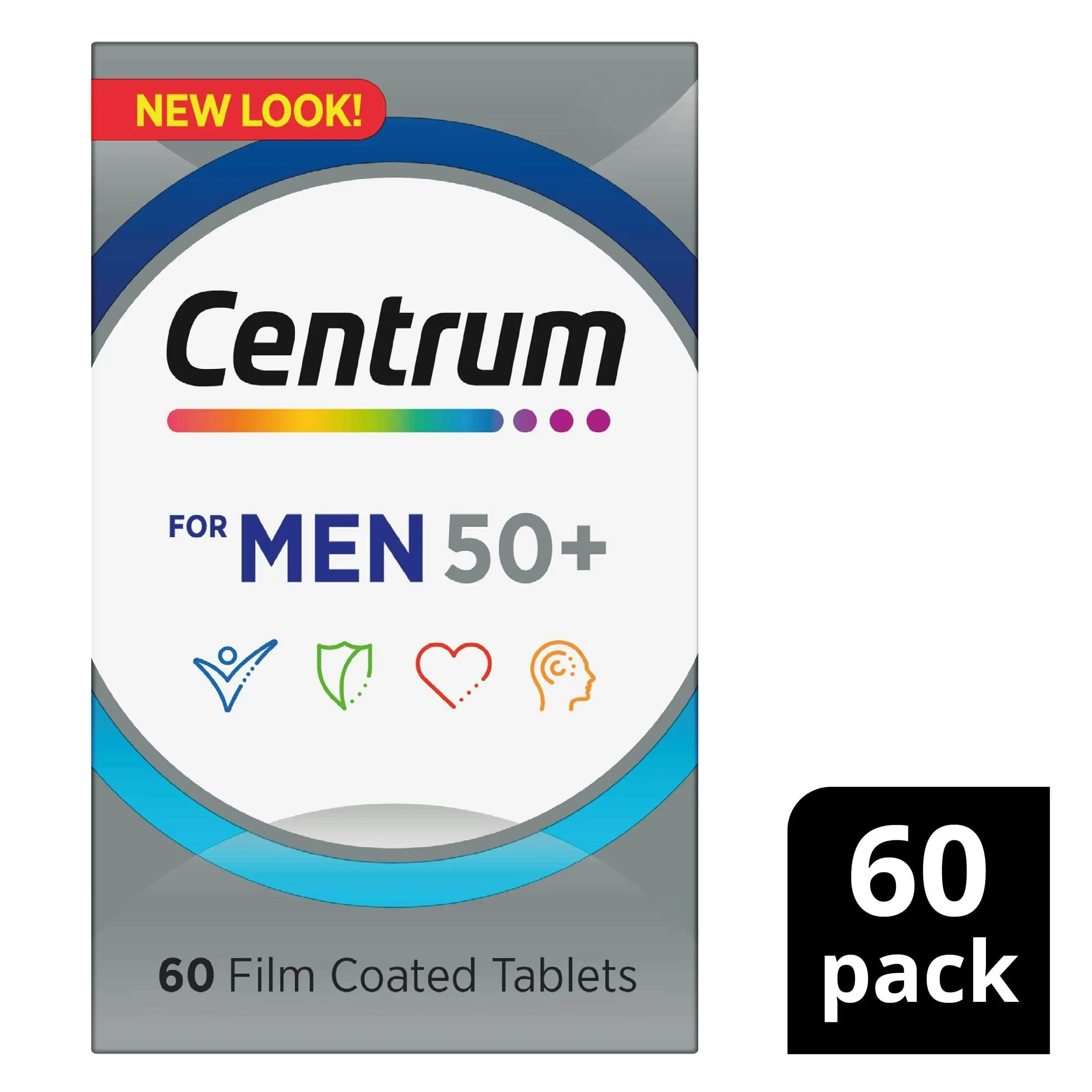 Centrum For Men 50+ 60 Tablets