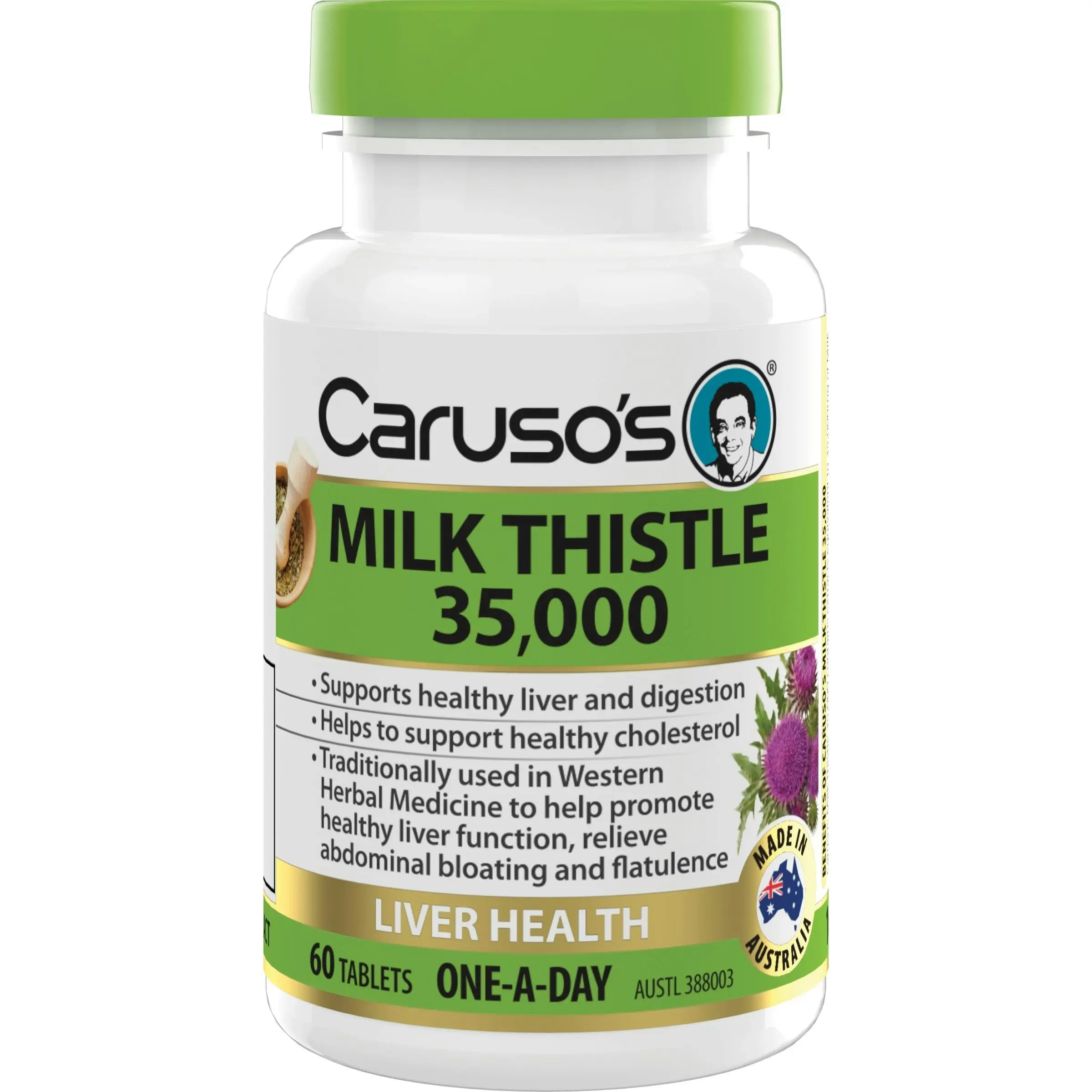 Caruso's Natural Health Milk Thistle 60 Tablets