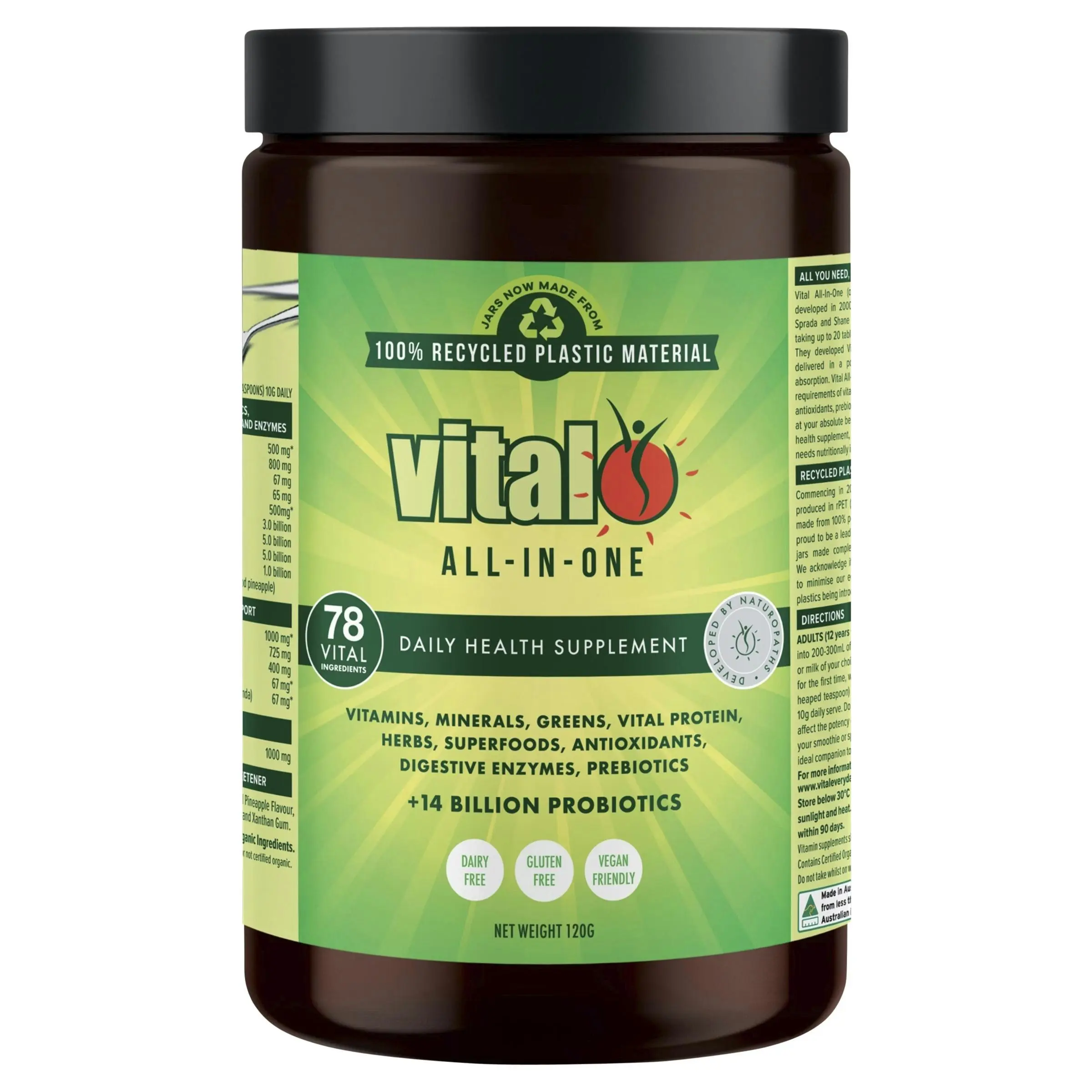 Vital Greens All In One Powder 120g