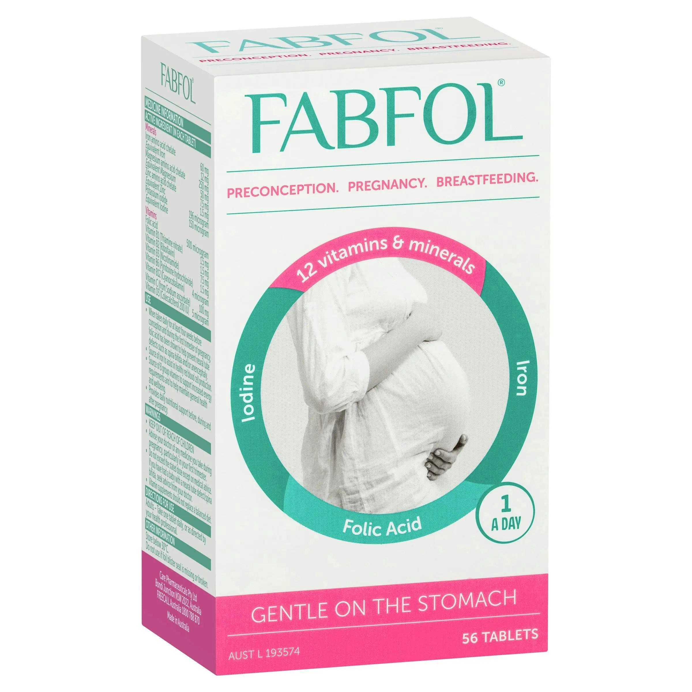 Fabfol Pregnancy 56 Tablets