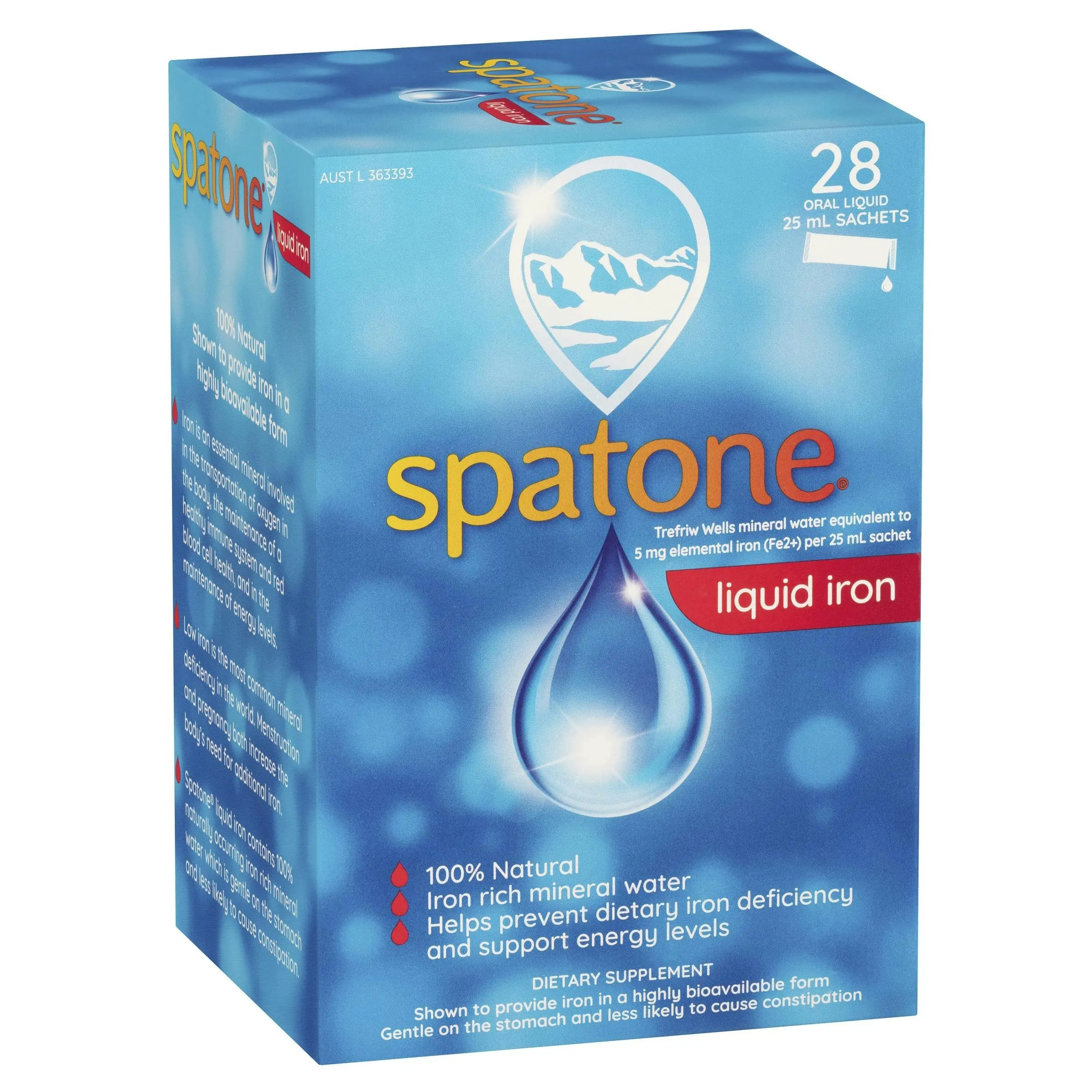 Spatone Liquid Iron Supplement 28 Sachets