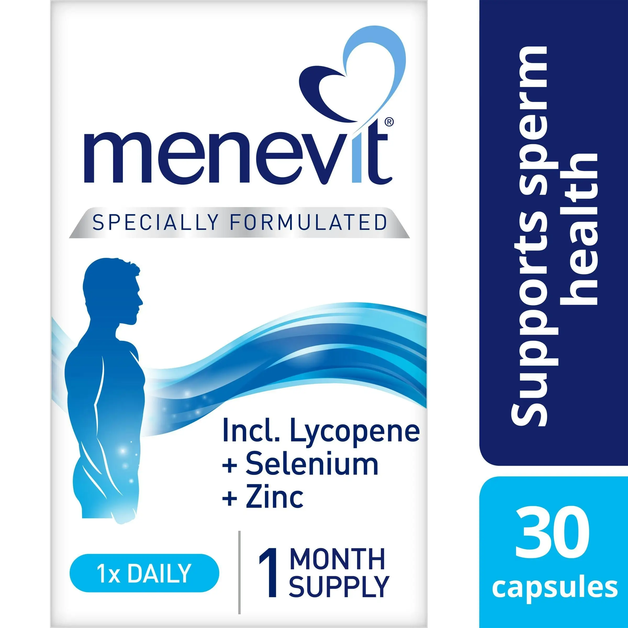 Menevit Pre-Conception Sperm Health Capsules 30 pack