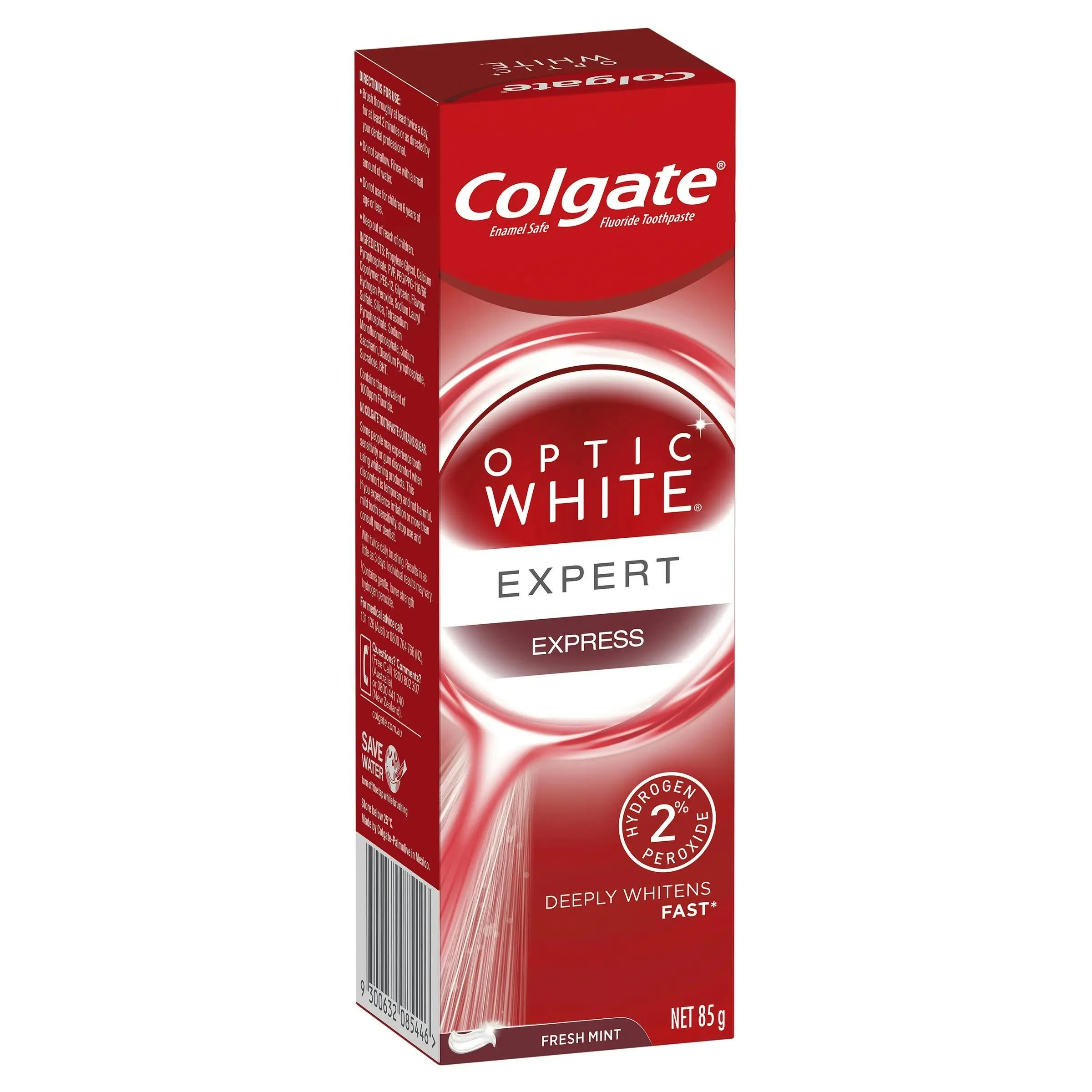 Colgate Optic White Express White Toothpaste With Hydrogen Peroxide 85g