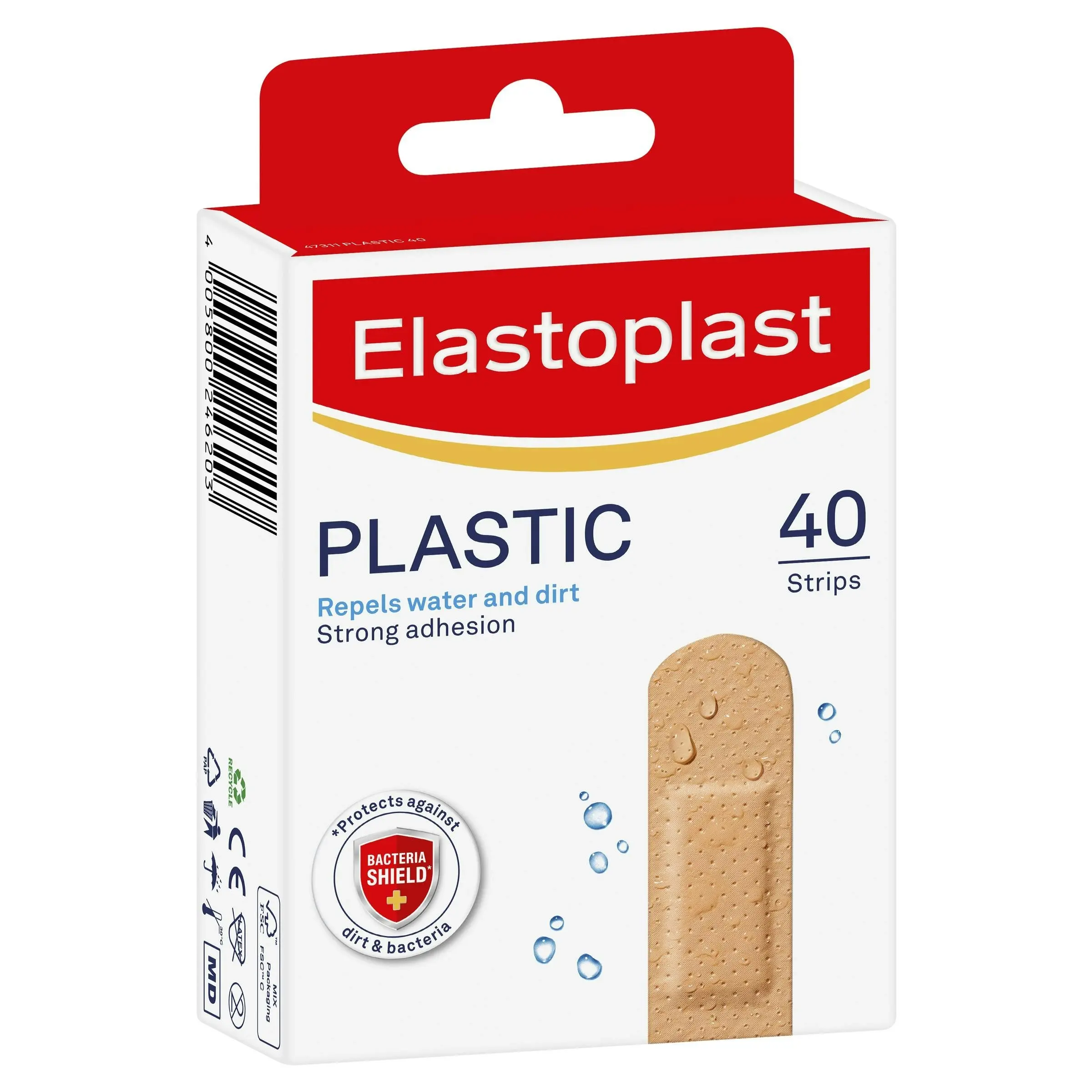 Elastoplast Plastic 40 Pack