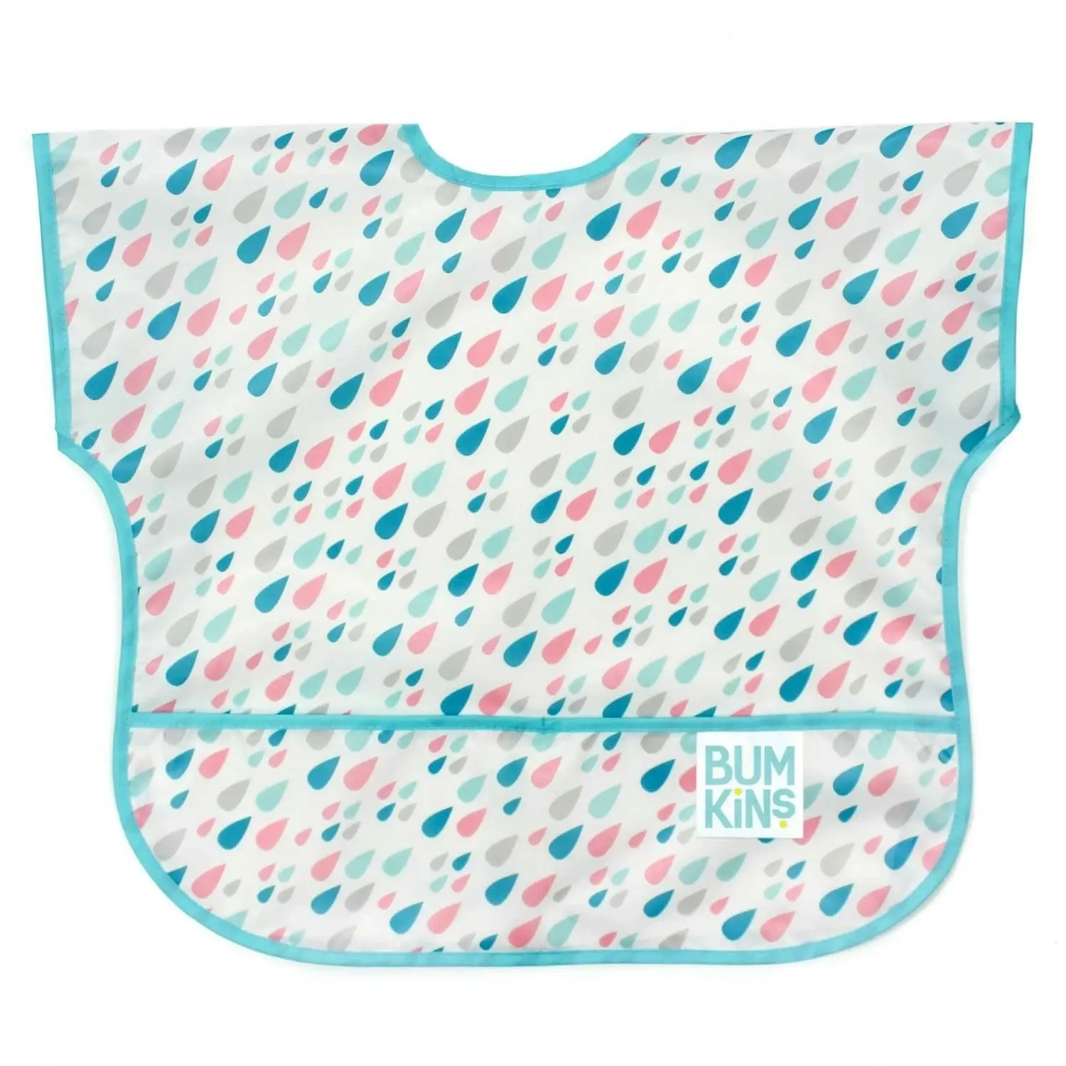 Bumkins Junior Bib - Raindrops