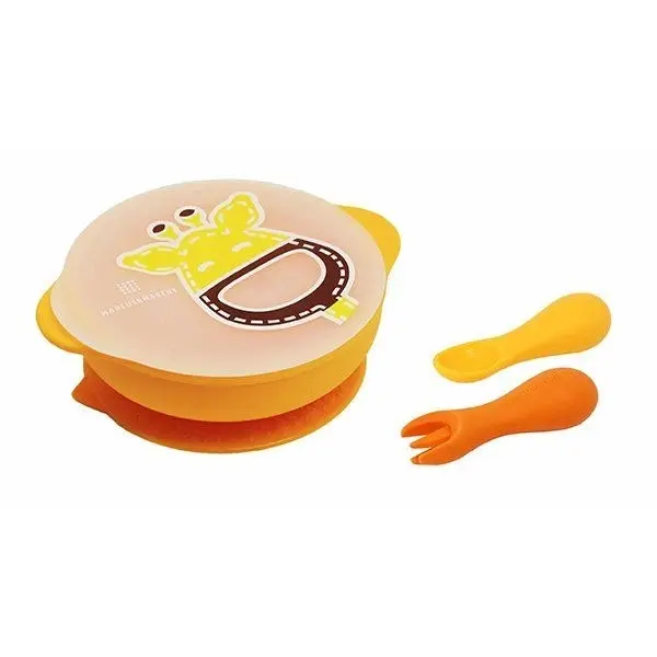 Marcus & Marcus Toddler First Self Feeding Self - Lola Yellow