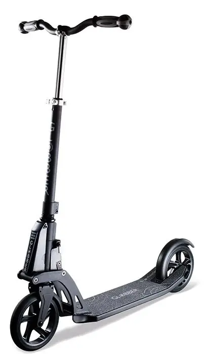 Globber One K ACTIVE Folding 2 Wheel Scooter with Brake - Black