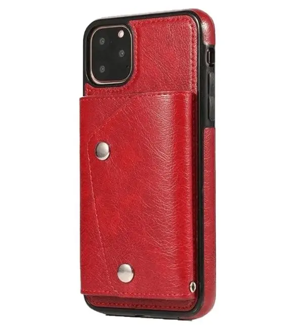 For iPhone 13 Pro Max Luxury Leather Wallet Shockproof Case Cover