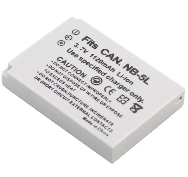 NB-5L NB5L Battery for Canon NB 5L battery 90 90is 800 800is 850 850is 900