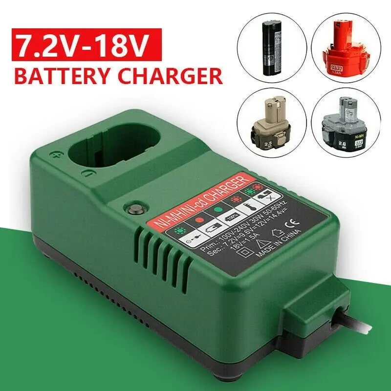 Charger for Makita NiMH NiCd Battery DC1414T DC1414F DC1804 7.2V-18V Tool