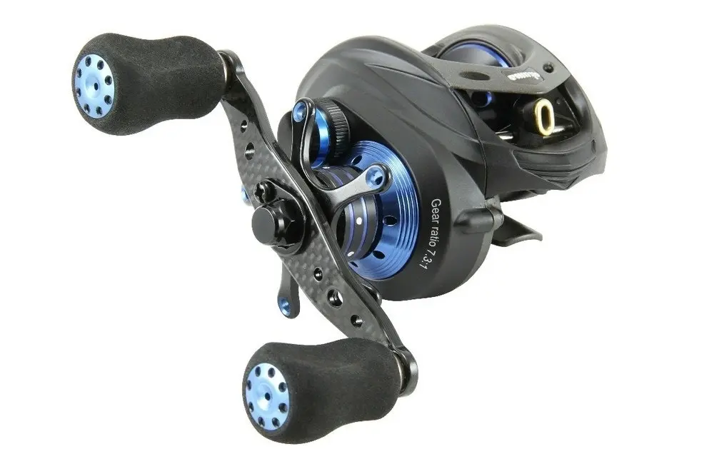 Okuma Helios TCS Low Profile Baitcasting Fishing Reel- 9 Ball Bearing Baitcaster