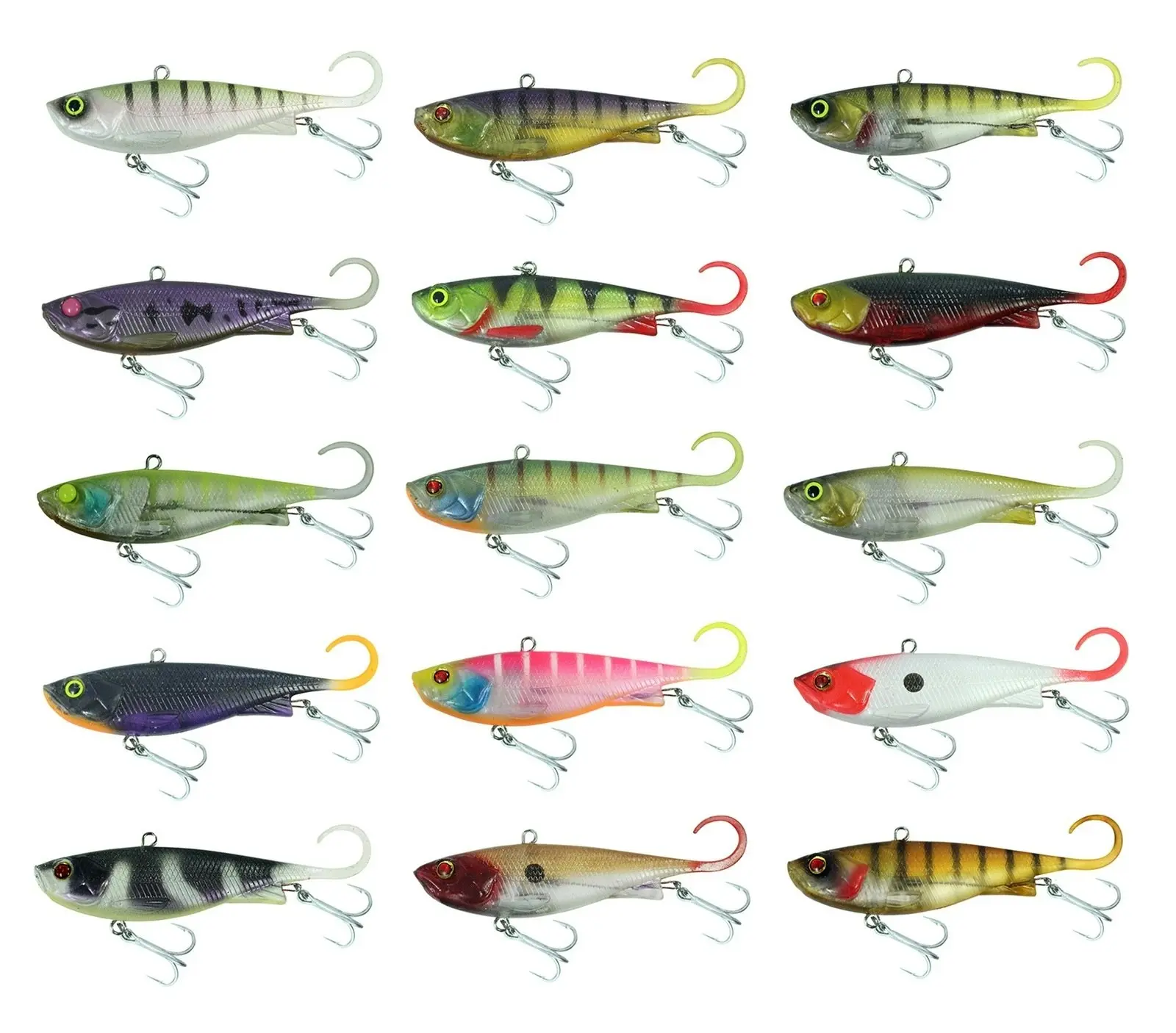 65mm Zerek Fish Trap Soft Vibe Sinking Crankbait Fishing Lure