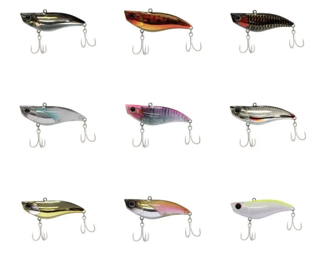 70mm Zerek Maniac Vibe Rattling Hard Body Fishing Lure - 14g Vibration Lure