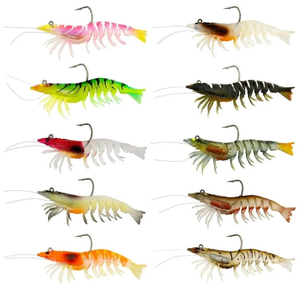 3.5 Inch Zerek Absolute Shrimp Soft Plastic Fishing Lure -11gm Prawn Lure