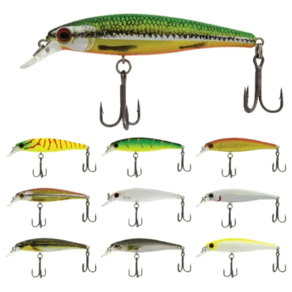 83mm FishArt Jerkin' Shad Suspending Fishing Lure - 10g Jerk Bait Hard Body Lure