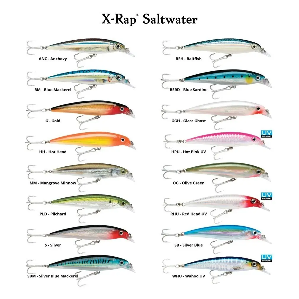 8cm Saltwater X-Rap Jerkbait Fishing Lure