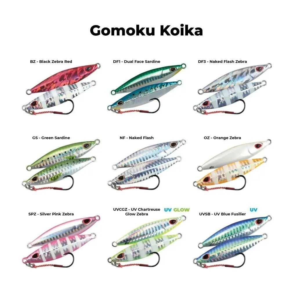 40gm Storm Gomoku Koika Jig - Slow Pitch Jig Fishing Lure