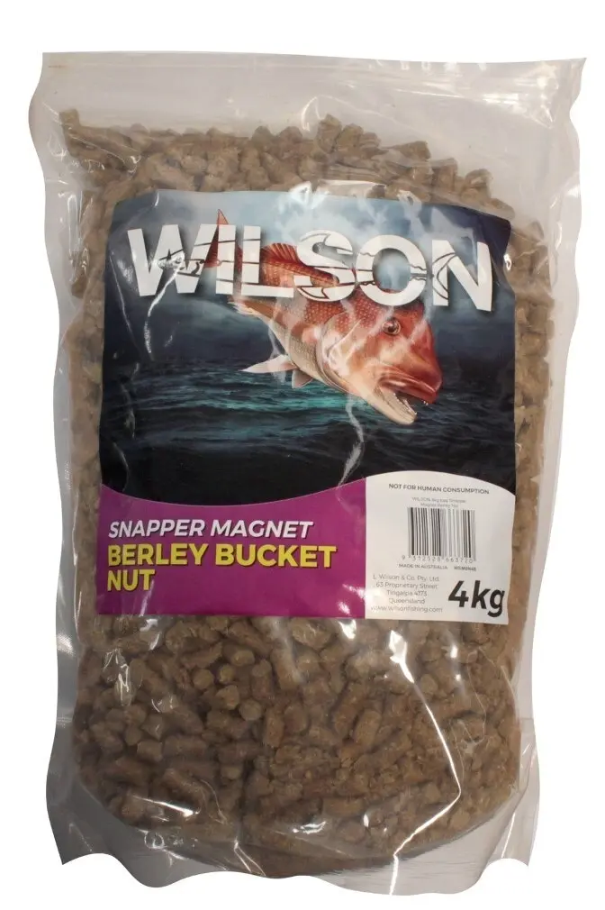 4kg Pack of Wilson Snapper Magnet Berley Nuts - Fish Attractant