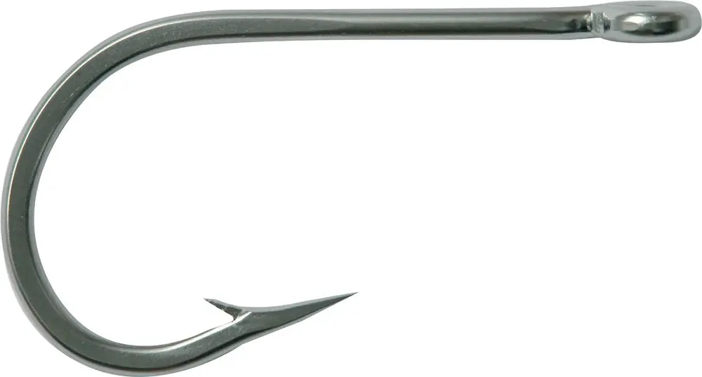 1 x Mustad 7691S Size 12/0 Stainless Steel Southern and Tuna Big Game Hook