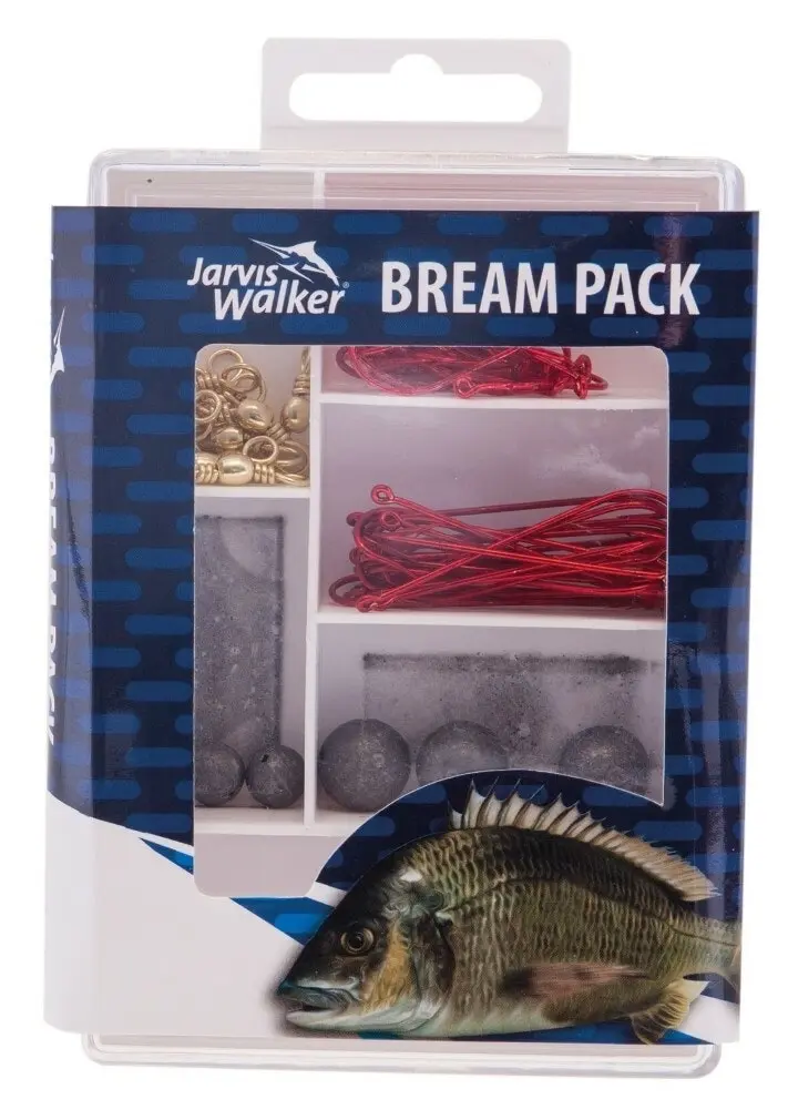 Jarvis Walker 71 Piece Bream Fishing Pack - Assorted Fishing Tackle Kit