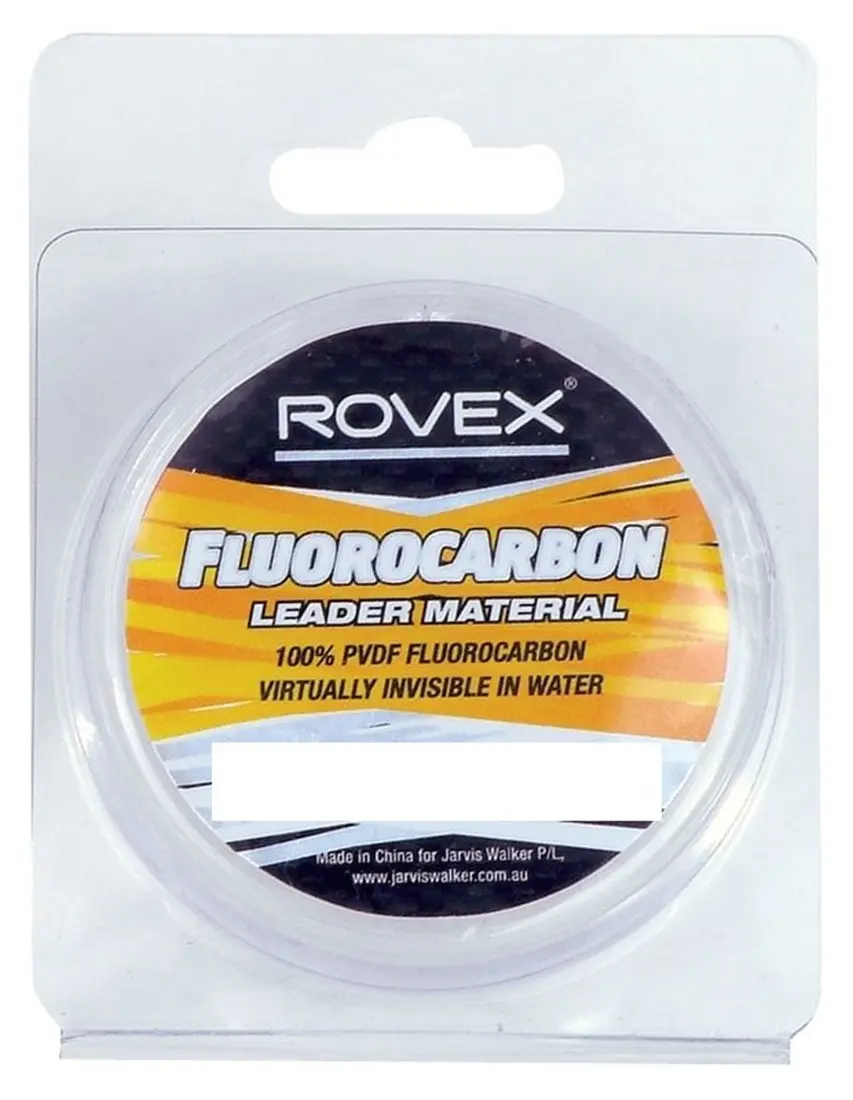 20m Spool of Rovex Fluorocarbon Leader Material 100% PVDF Fluorocarbon