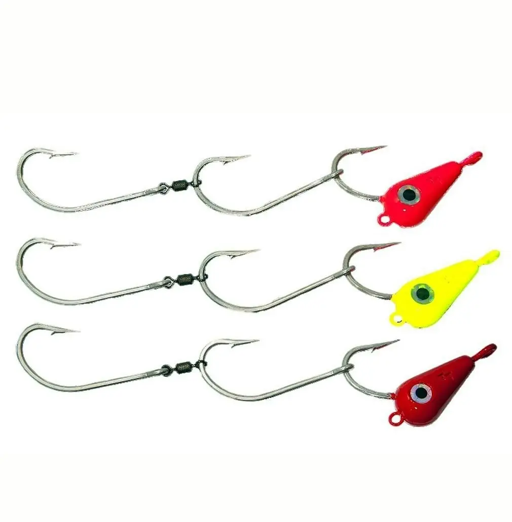 60g TT Lures Bait Trolling Rig with 3 x 8/0 Tarpon Hooks - Mackeral Rig