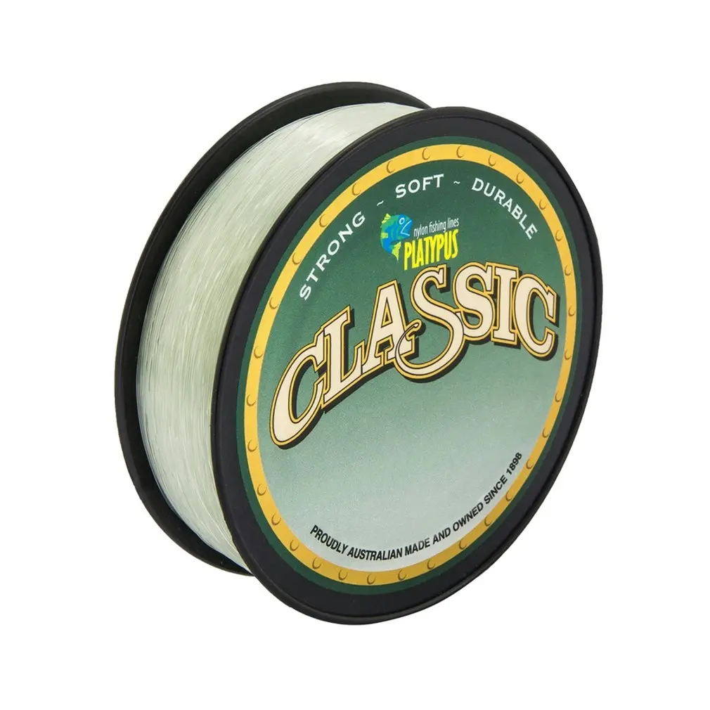 300m Spool of Green Platypus Classic Mono Fishing Line-Monofilament Fishing Line