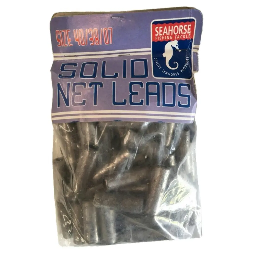 72 Pack of 22gm Solid Fishing Net Leads - Cast Net Sinker Weights