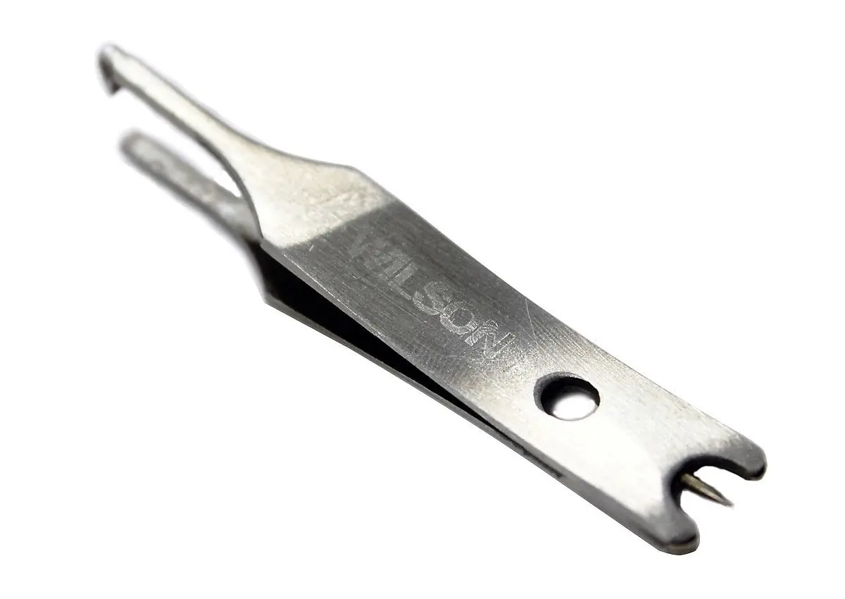 Wilson Small Stainless Steel Split Ring Tweezers